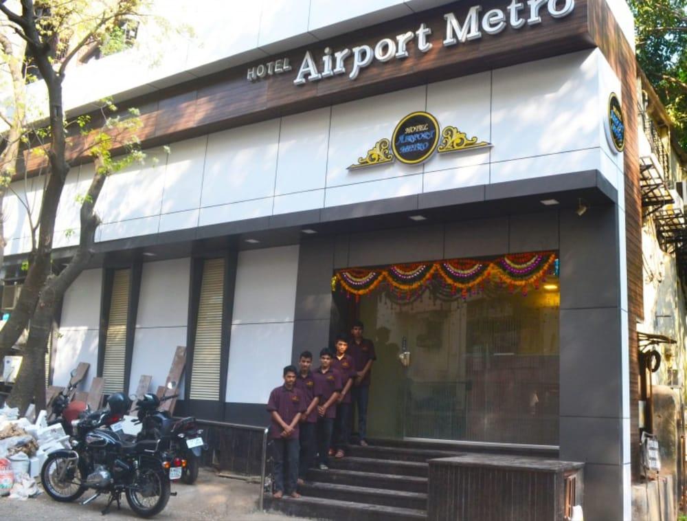 Airport Metro Hotel Bombay Esterno foto
